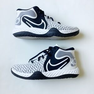 Nike Mens KD Trey 5 VIII Basketball Shoes - White & Black